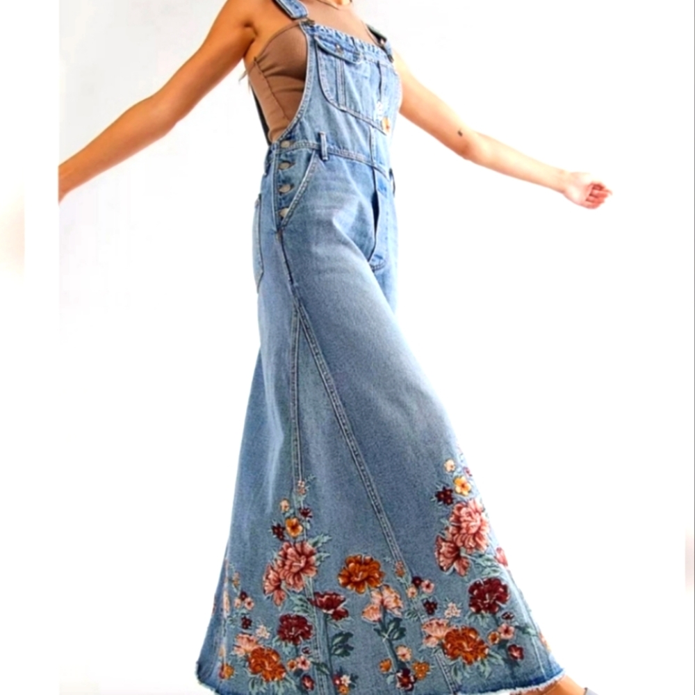 Free People Driftwood skirtall size S